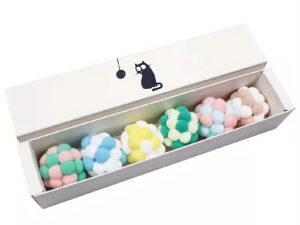 Pluche regenboogbal in box