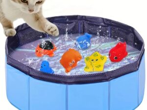 Geweldig dit uitbreidingsetje bestaande uit 6 watervriendjes voor in het bijbehorende zwembadje. (Het zwembadje is apart te koop). 